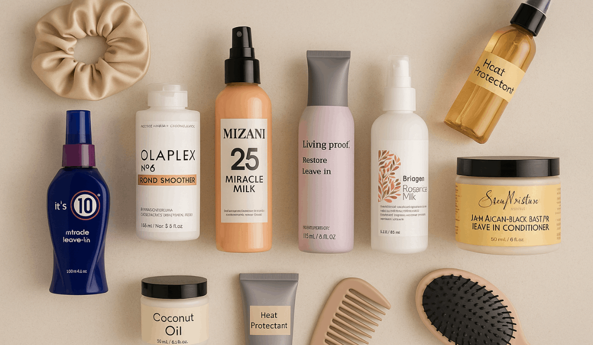 Melhores produtos leave-in para quem faz escova