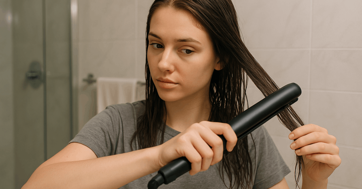 Como Alisar o Cabelo em Casa Sem Danificá-lo