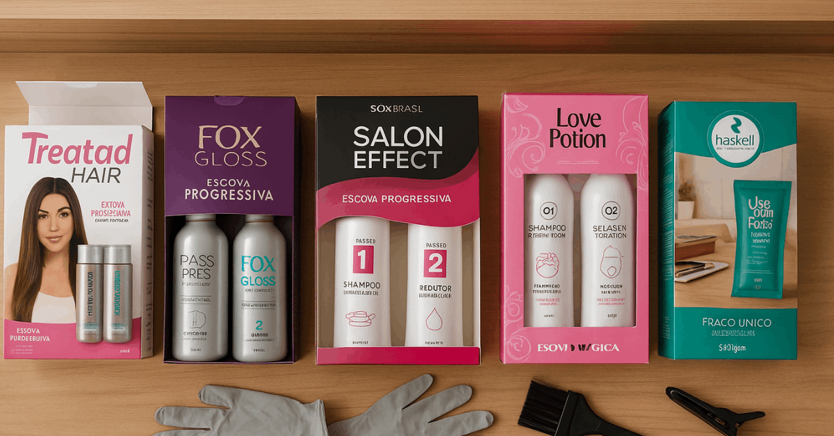 Top 5 Kits de Progressiva para Usar em Casa