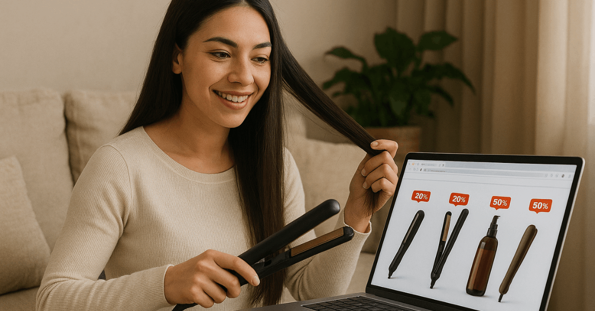 Melhores sites para comprar produtos de alisamento de cabelo com descontos