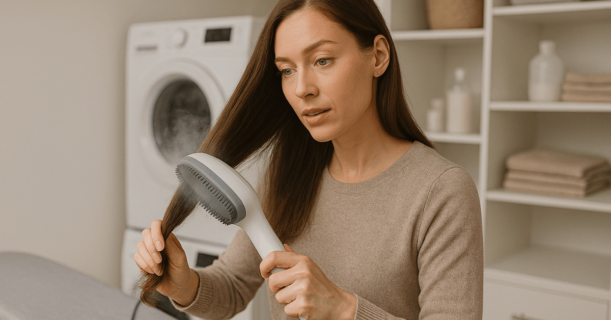 Como usar uma escova a vapor para resultados mais duradouros