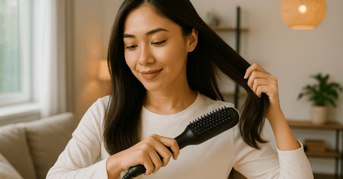 Shine Brush: Como transformar seu cabelo sem sair de casa