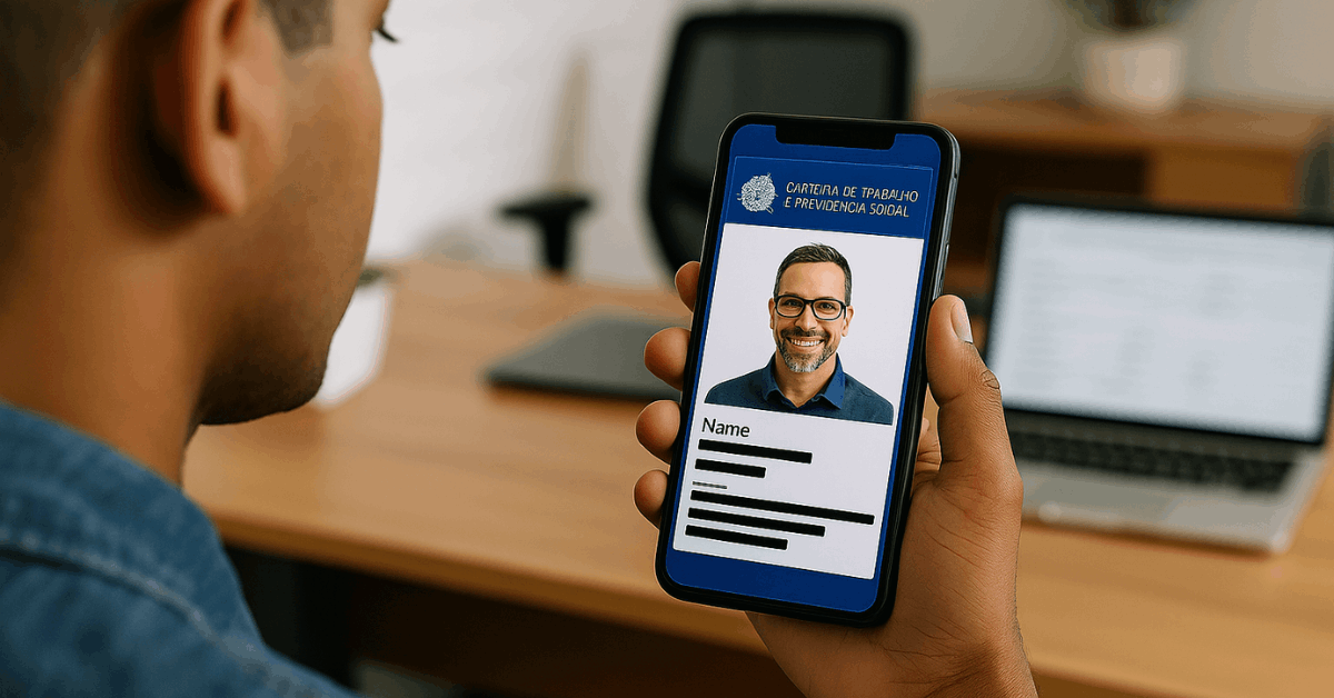 Como emitir a Carteira de Trabalho Digital pelo celular